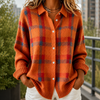 Women's Faye Plaid Sweater | Invictora.com