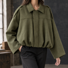 Women's Kiera Oversized Bomber Jacket | Invictora.com