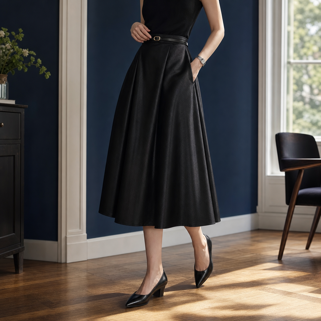 Women's Octavia Pleated Skirt | Invictora.com
