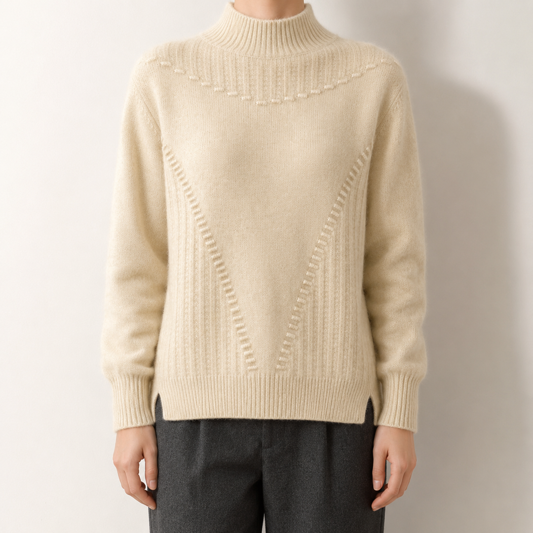 Women's Wetherby Textured Knit Sweater | Invictora.com