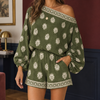 Women's Giulia-Grace Printed Playsuit | Invictora.com