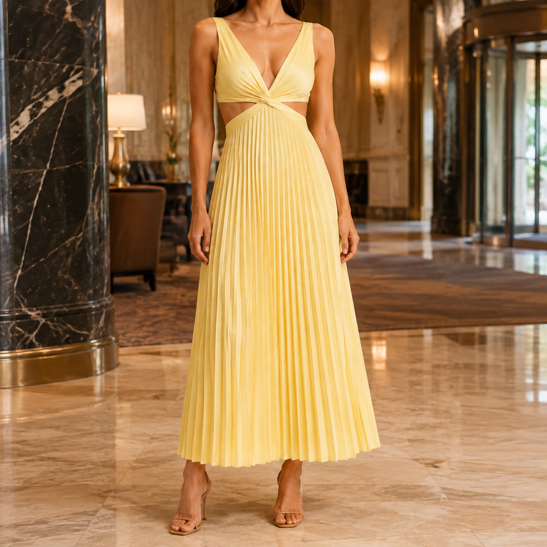 Women's Clara-Jane Pleated Maxi Dress product image | Invictora.com