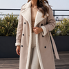 Women's Soledad-Louise Contrast Trim Coat | Invictora.com