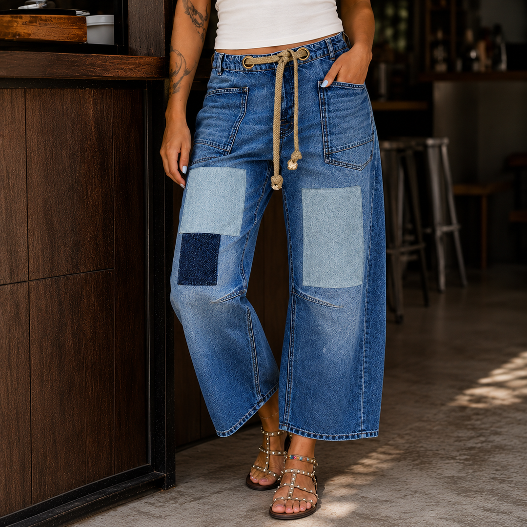 Women's Anouk-Kate Patchwork Jeans product image | Invictora.com