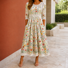 Women's Harriet-Pearl Meadow Midi Dress | Invictora.com