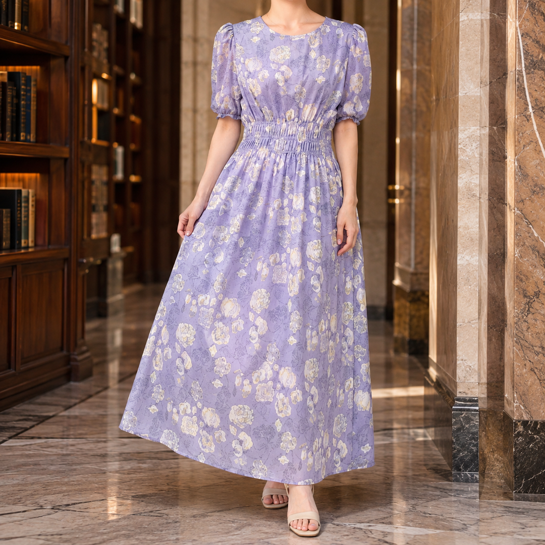 Women's Liliane Smocked Maxi Dress product image | Invictora.com