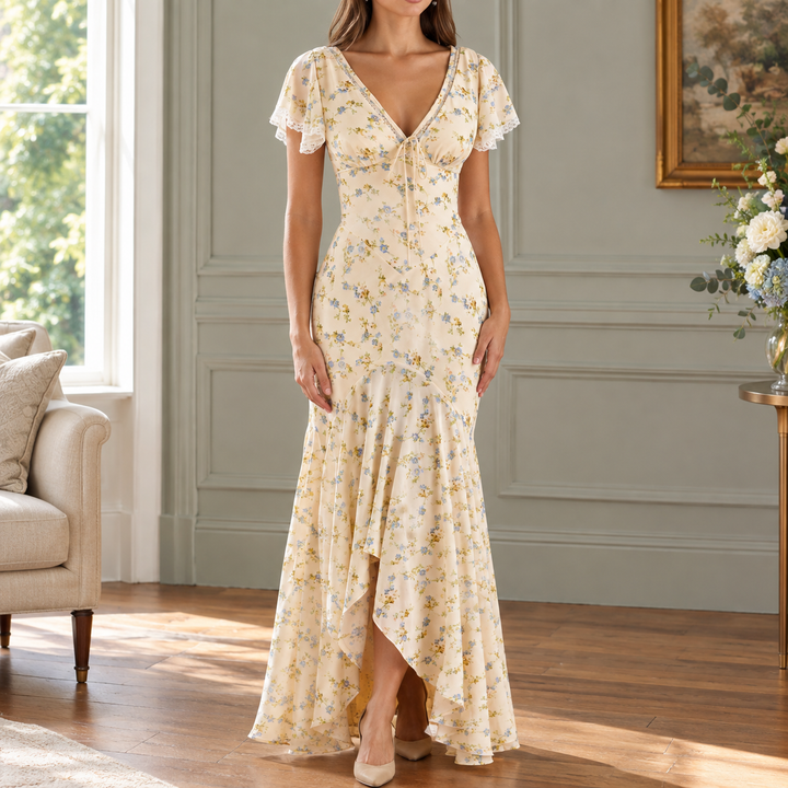 Women's Hallie-Eve Flutter Maxi Dress product image | Invictora.com