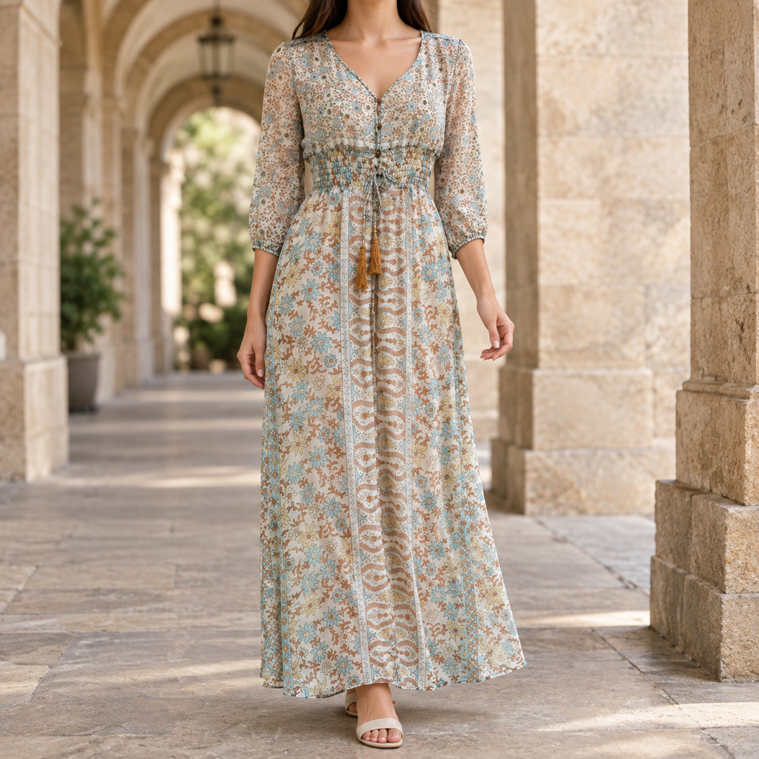 Women's Antonia-Skye Printed Maxi Dress product image | Invictora.com