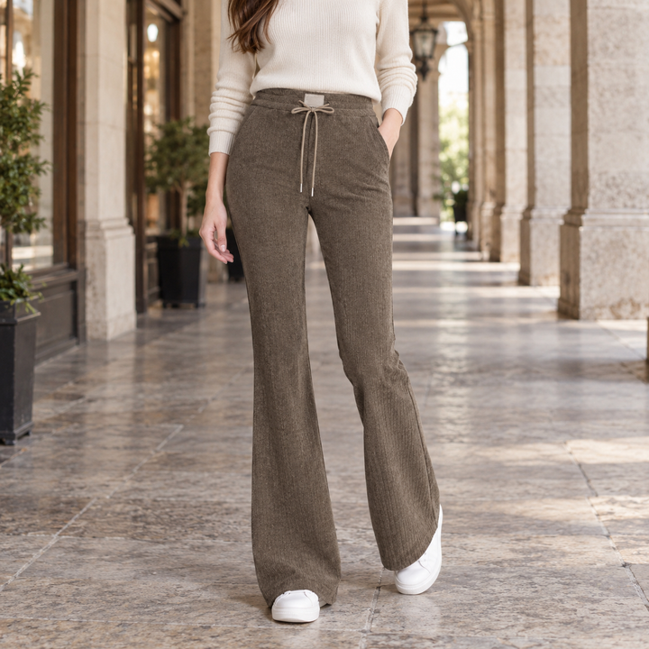Women's Nina-Kate Flared Pants | Invictora.com