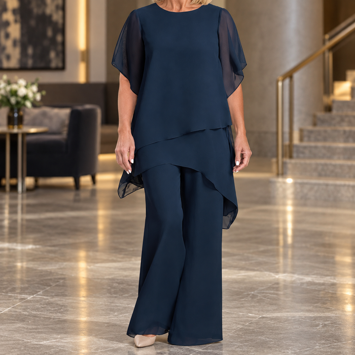 Women's Tamsin-Faye Layered Pants Set | Invictora.com