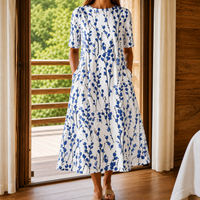 Women's Eva Floral Midi Dress