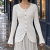 Women's Ludovica-Elise Textured Cardigan | Invictora.com