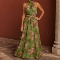Women's Coralie Halter Maxi Dress