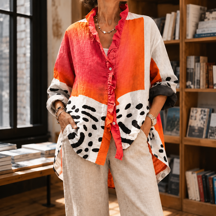 Women's Saskia-Marie Oversized Shirt | Invictora.com