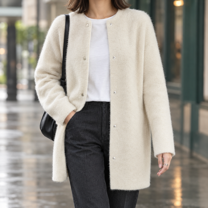 Women's Lillian Brushed Cardigan | Invictora.com