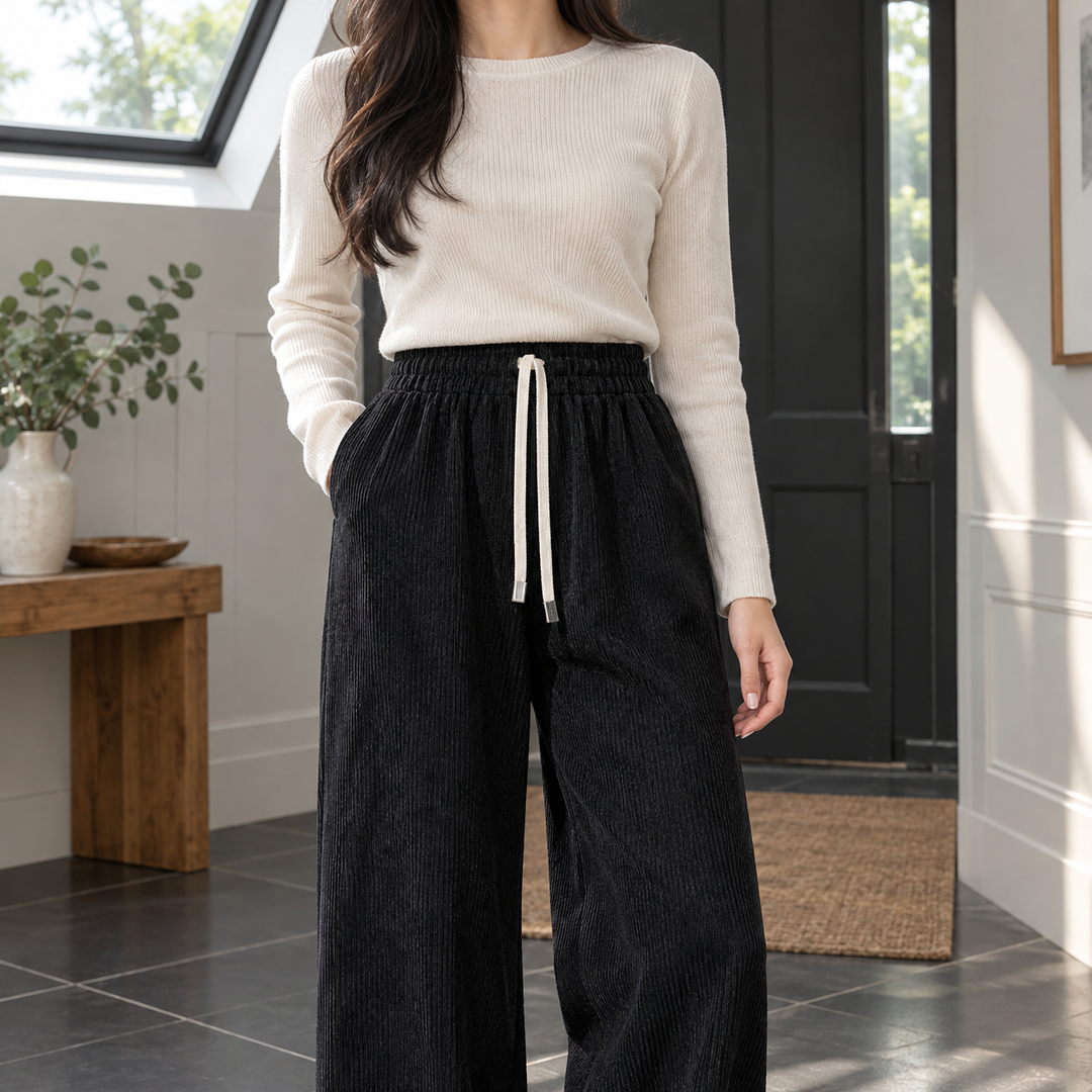 Women's Maxine-Claire Wide-Leg Sweater | Invictora.com