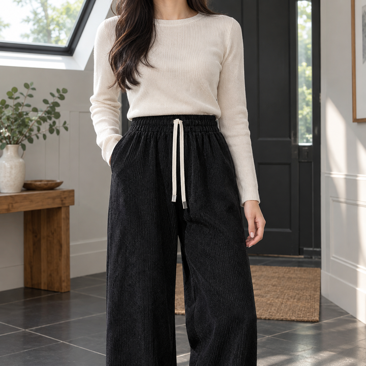 Women's Maxine-Claire Wide-Leg Sweater | Invictora.com