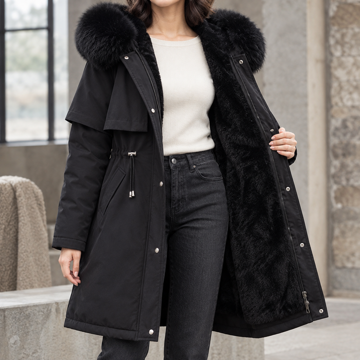 Women's Agnes-Hope Hooded Coat | Invictora.com