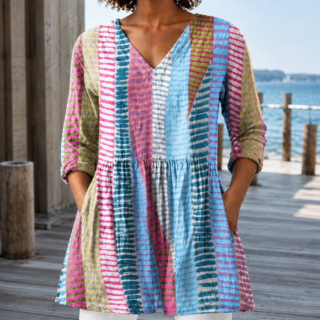 Women's Tabitha-Claire V-Neck Tunic | Invictora.com