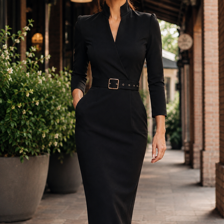 Women's Serena-Hope Tailored Midi Dress product image | Invictora.com
