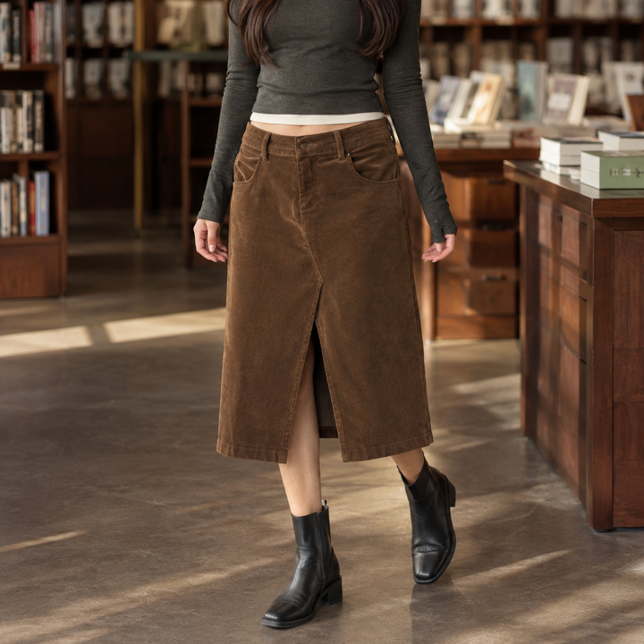 Women's Hildegarde Flared Skirt product image | Invictora.com
