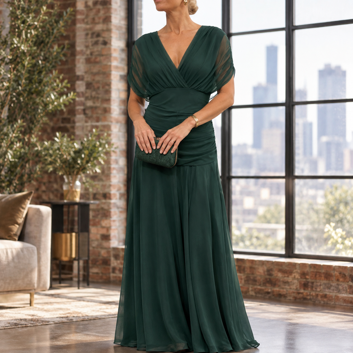Women's Colette-Louise Draped Maxi Dress product image | Invictora.com