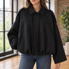 Women's Chantal-Pearl Suede Pilot Jacket | Invictora.com