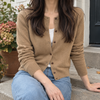 Women's Winona-Grace Round Neck Cardigan | Invictora.com