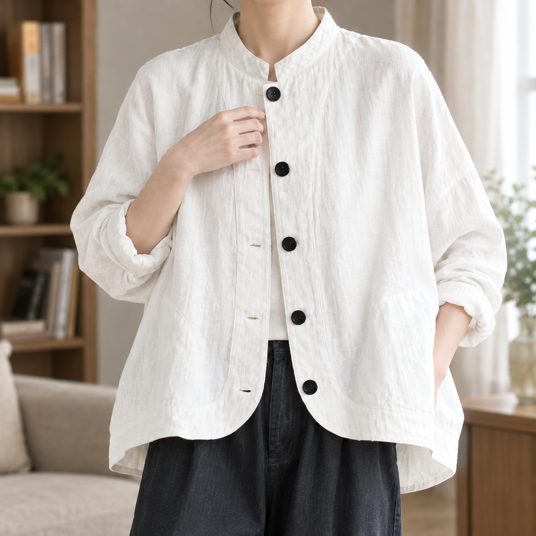 Women's Rachel Stand Collar Jacket | Invictora.com