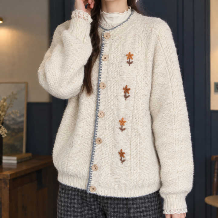 Women's Bettina-Lane Floral Cardigan | Invictora.com
