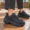 Women's Faenza-Lago Chunky Sneakers in Black | Invictora.com