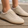 Women's Bordoni Suede Sneakers in Beige | Invictora.com