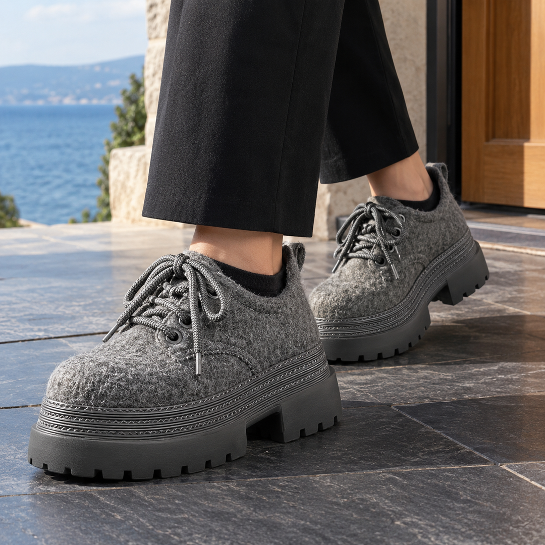 Women's Olivieri-Vita Suede Platform Shoes product image | Invictora.com