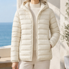 Women's Olympia-Lane Hooded Puffer Jacket | Invictora.com