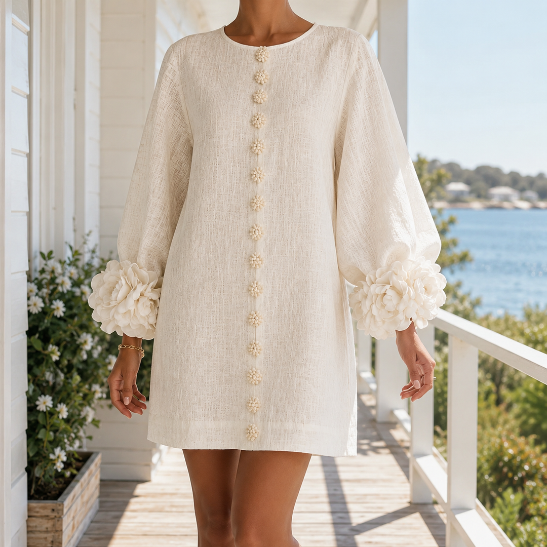 Women's Freya-Claire Rosette Cuff Dress | Invictora.com