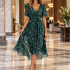 Women's Ilaria-Eve Wrap Midi Dress | Invictora.com