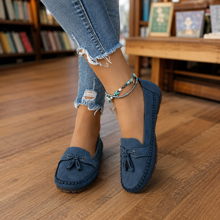 Women's Firenze Tassel Loafers product image | Invictora.com