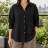 Women's Brigitte-Marie Relaxed Shirt | Invictora.com