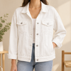 Women's Nicolette Denim Overshirt | Invictora.com