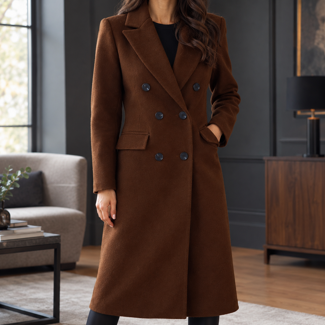 Women's Sidonie-Claire Cashmere Coat | Invictora.com