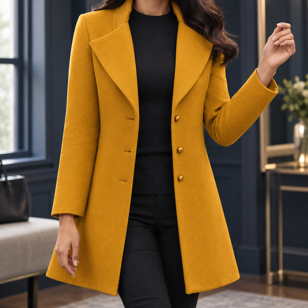Women's Pascaline-Rose Tailored Coat | Invictora.com