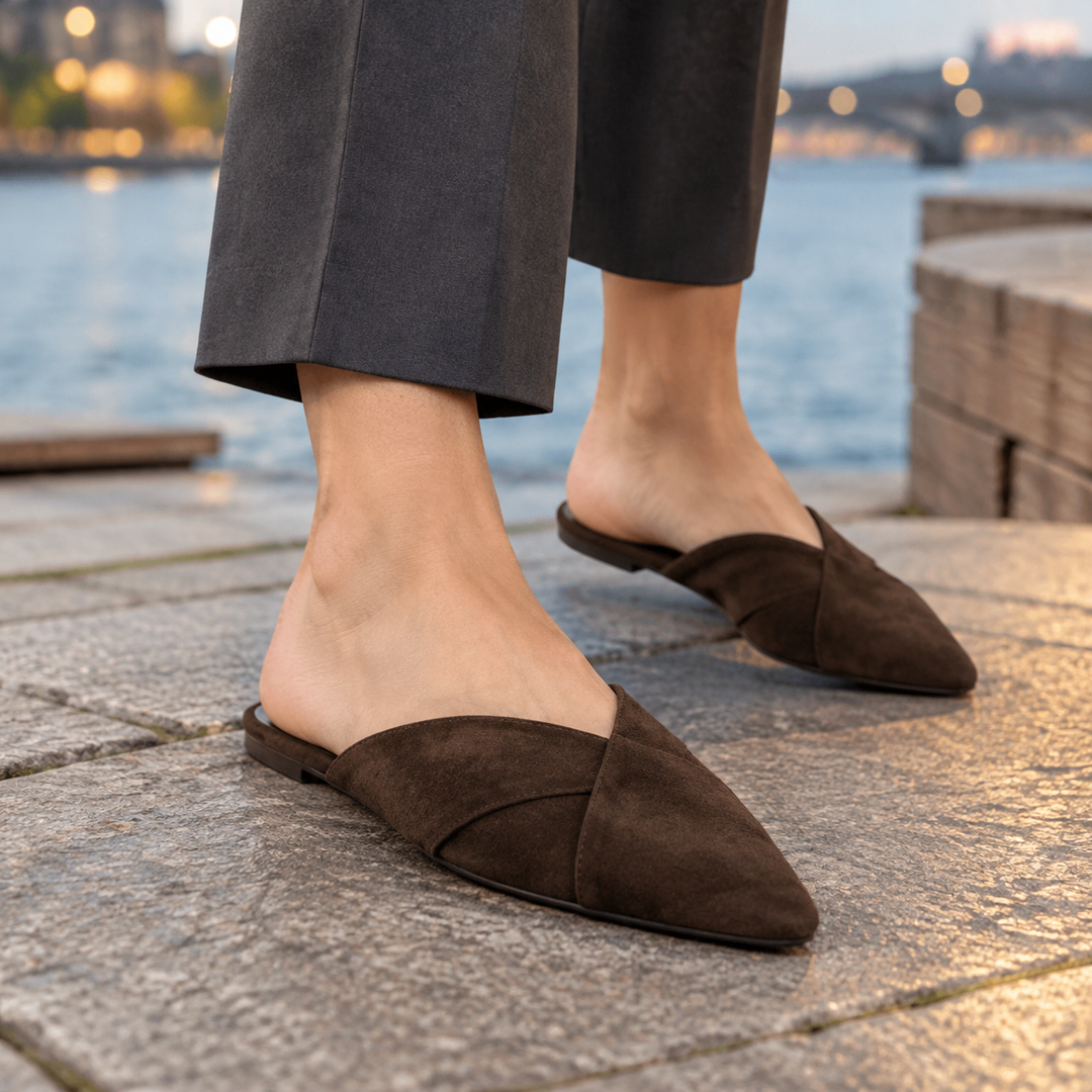 Women's Bembo Stiletto Mules product image | Invictora.com