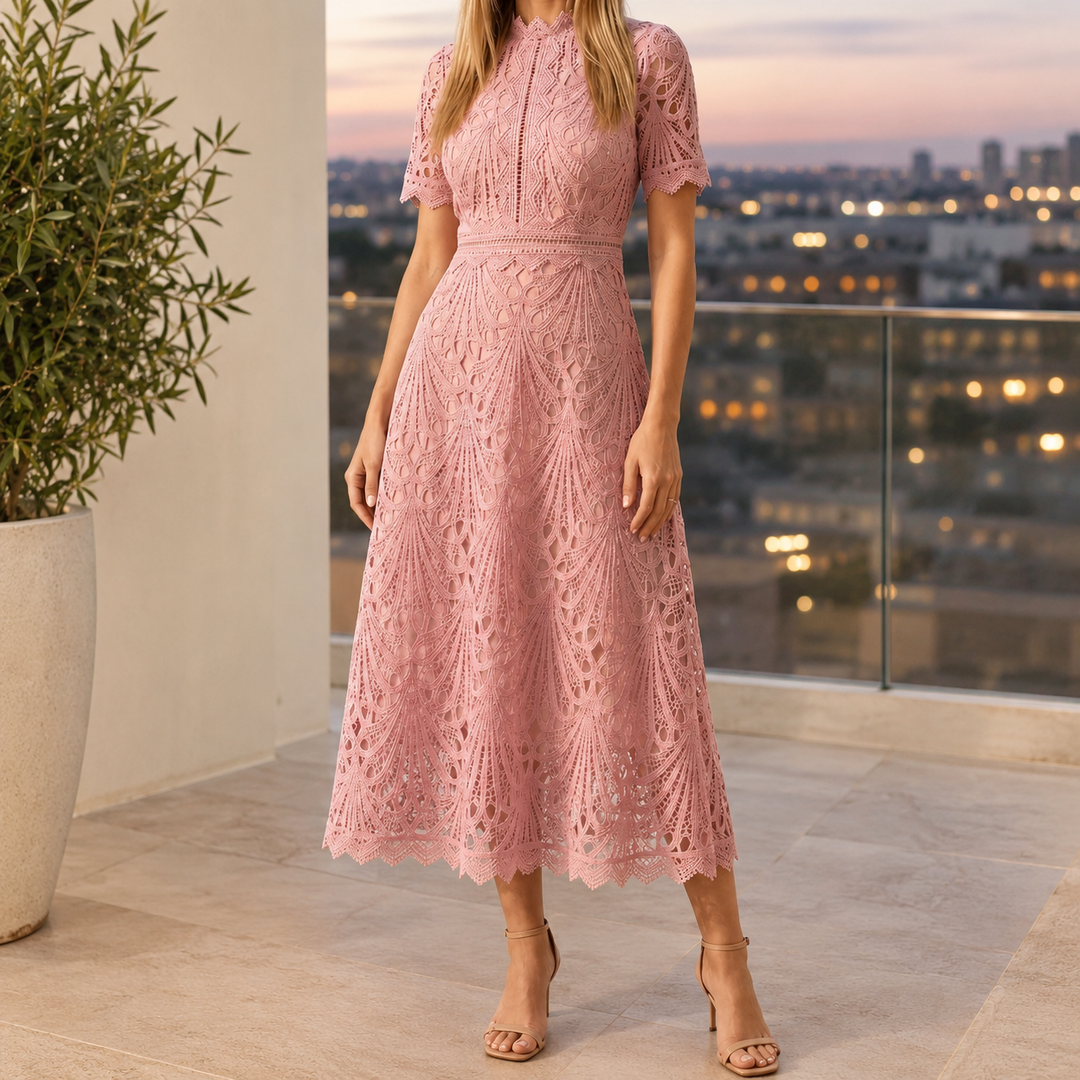 Women's Yara-Louise Lace Midi Dress product image | Invictora.com