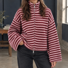Women's Olive Ribbed Sweater | Invictora.com