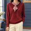 Women's Doverton Scarf Neck Sweater | Invictora.com