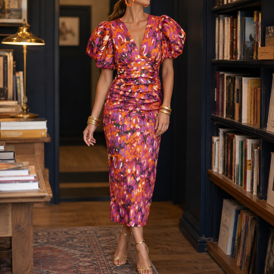 Women's Greta-Mae V-Neck Dress product image | Invictora.com