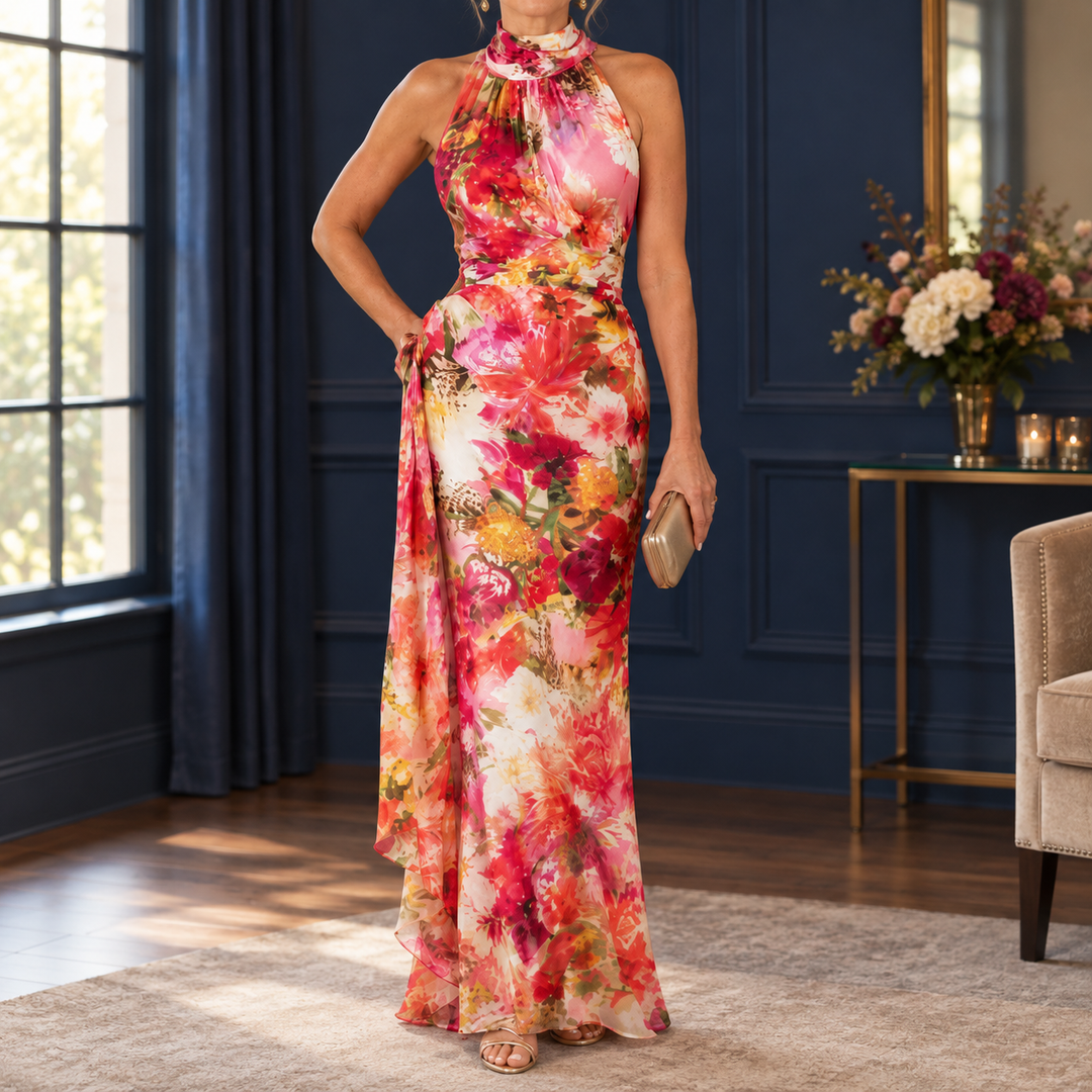 Women's Leonie-Elise Halter Dress product image | Invictora.com