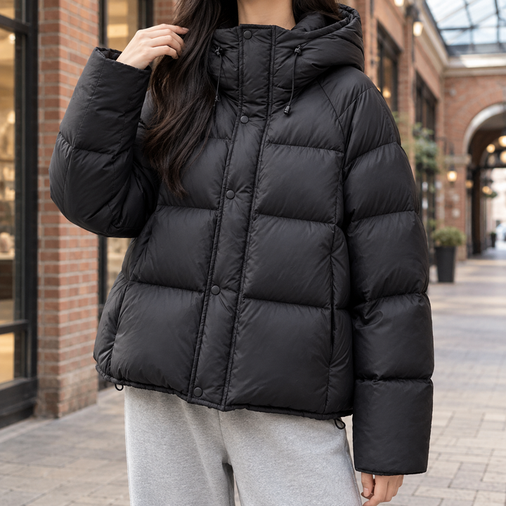 Women's Adelia Hooded Puffer Jacket | Invictora.com