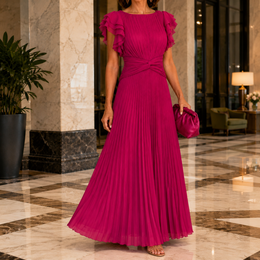 Women's Renata-Jade Pleated Dress | Invictora.com