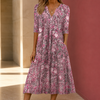 Women's Nadia-Claire Printed Midi Dress | Invictora.com
